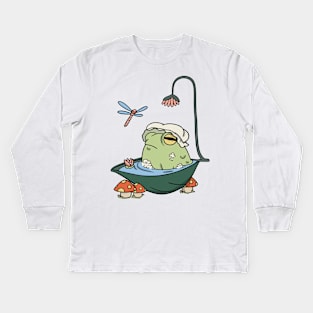 LOVER OF FROGS TOADS Kids Long Sleeve T-Shirt